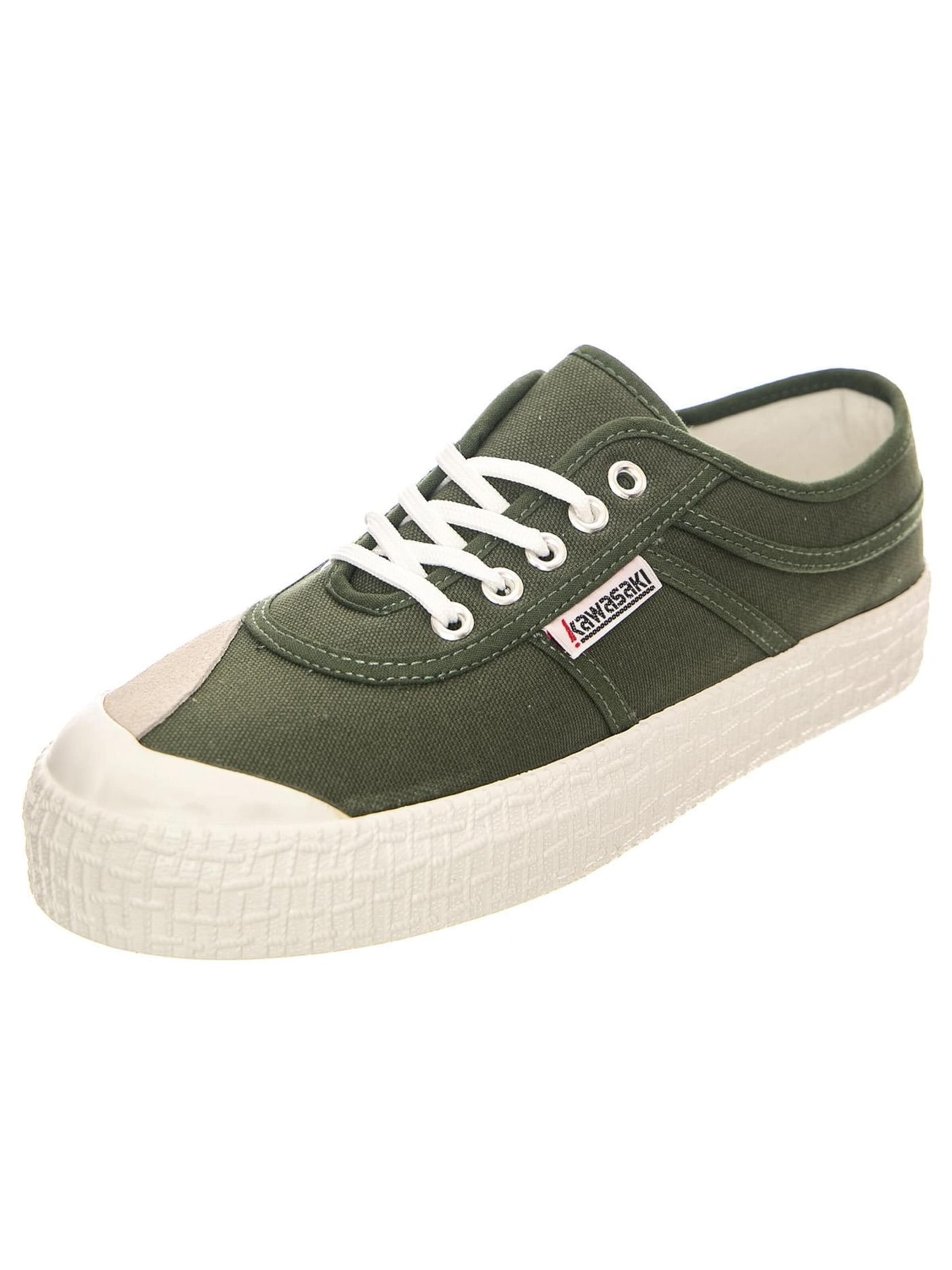 Scarpa stringata sportiva 'W' Original 3.0 Black Forrest Shoes' di KAWASAKI in verde: frontale