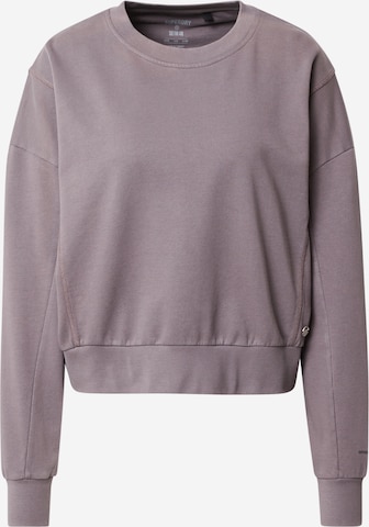 Superdry Sweatshirt in Grijs: voorkant