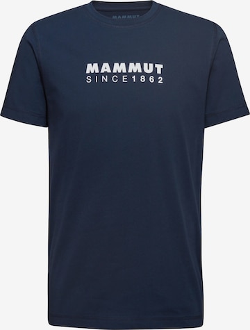 MAMMUT T-Shirt in Blau: Vorderseite