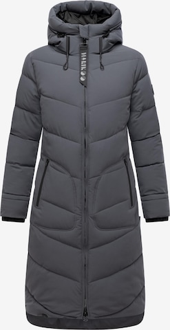 pelēks MARIKOO Ziemas mētelis 'Benikoo': no priekšpuses