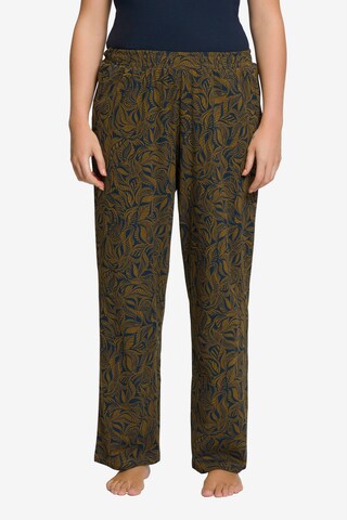 Ulla Popken Pajama Pants in Blue: front