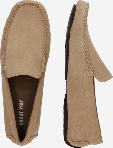ABOUT YOU Mocassins 'Linus' in Beige