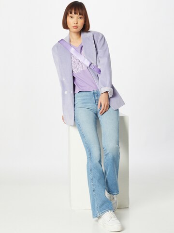 KENDALL + KYLIE - Camisa em roxo