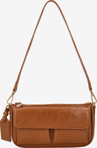 Usha - Mala de ombro em azul: frente