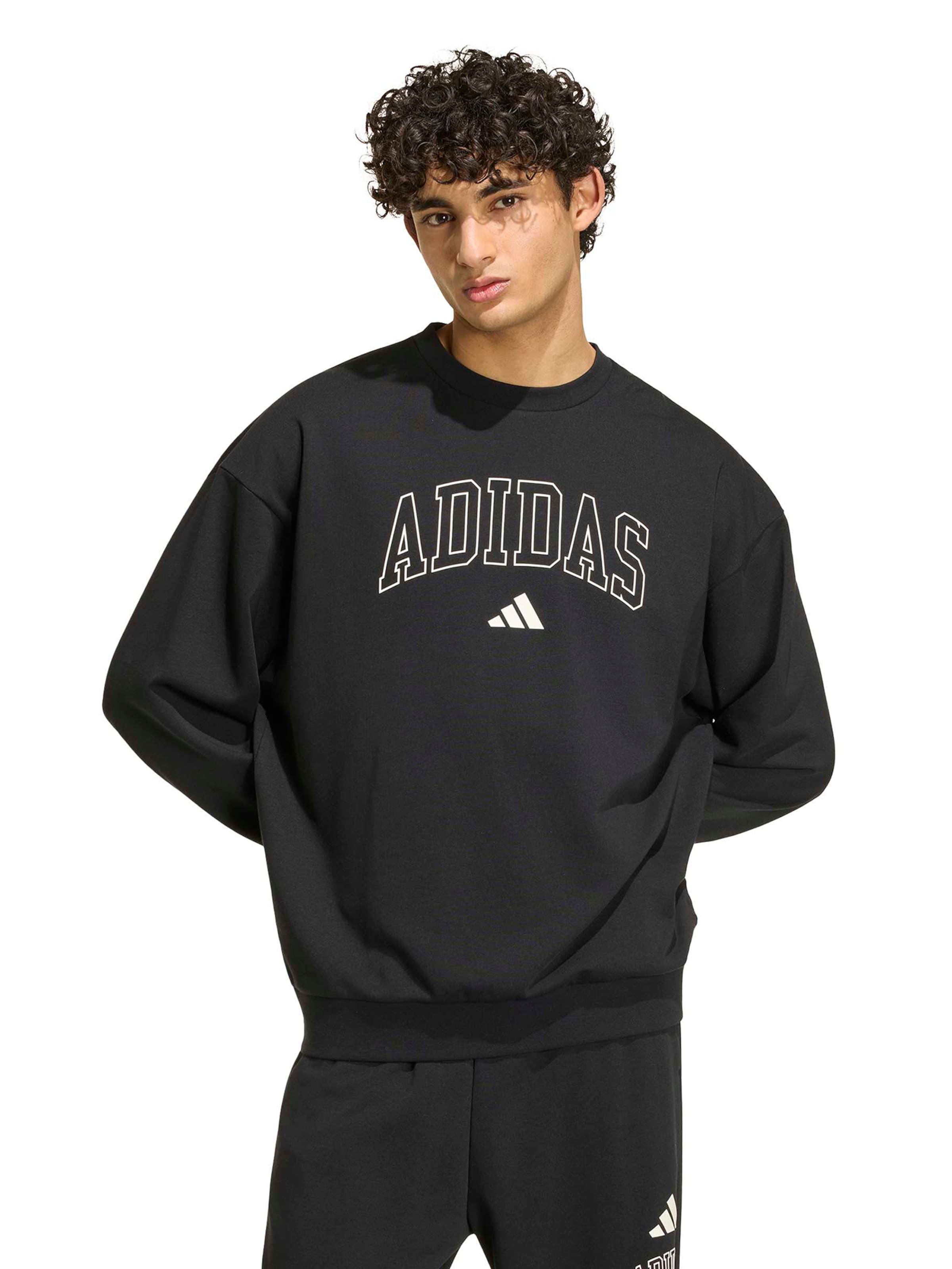 Hanorac sport 'Coll' de la ADIDAS SPORTSWEAR pe negru: față