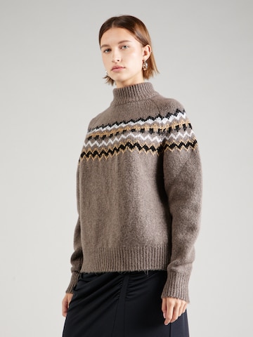 Guido Maria Kretschmer Women Sweater 'Margarete' in Brown: front