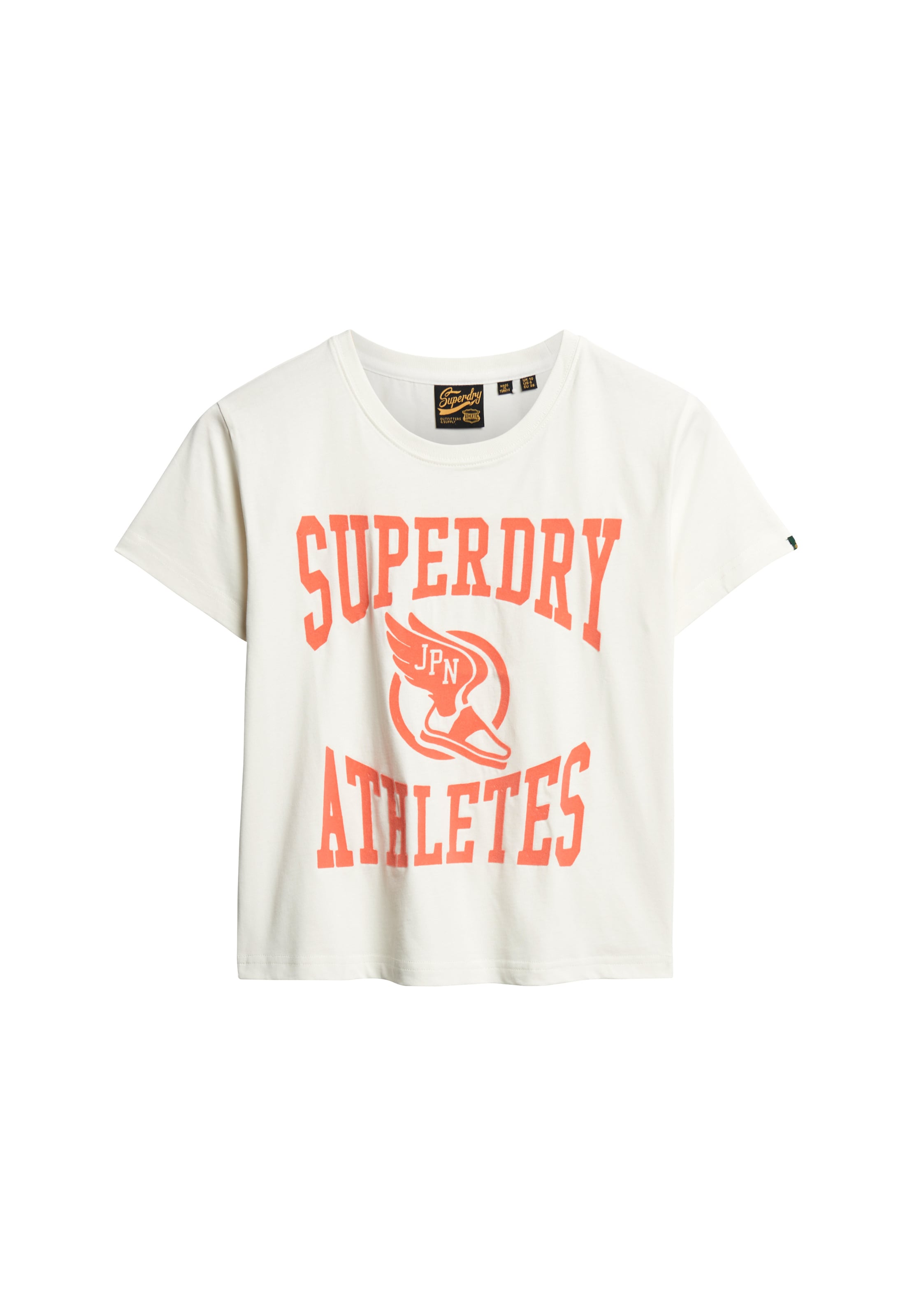 Superdry Тениска в бяло: отпред