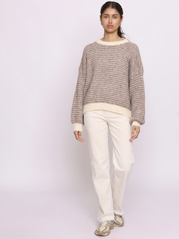 Lilavie Strickpullover ' Aleaa ' in Beige
