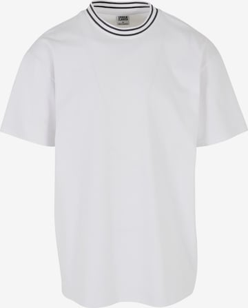 Urban Classics Shirt 'Kicker' in Wit: voorkant