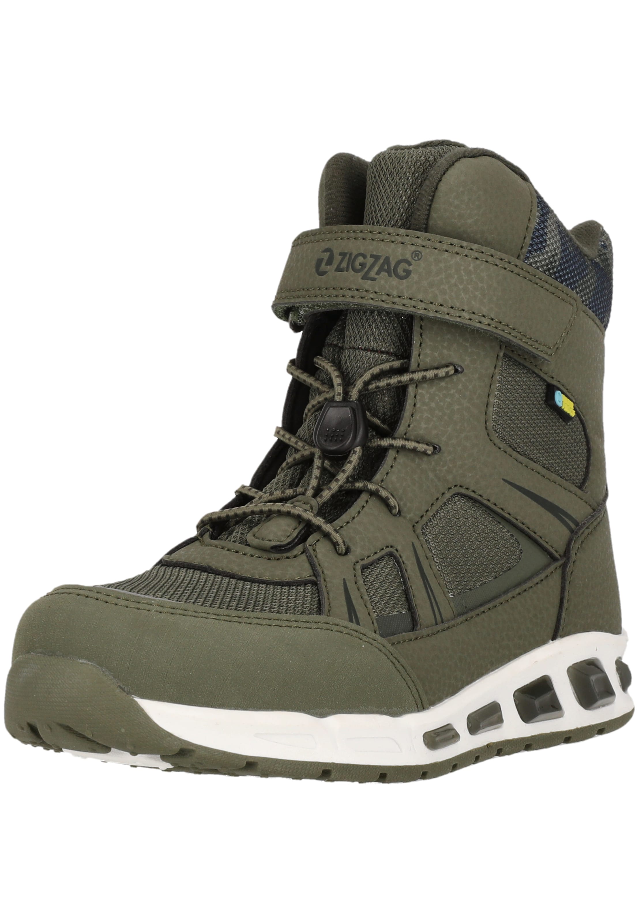 ZigZag Snowboots 'Clementu' in Grün: Vorderseite
