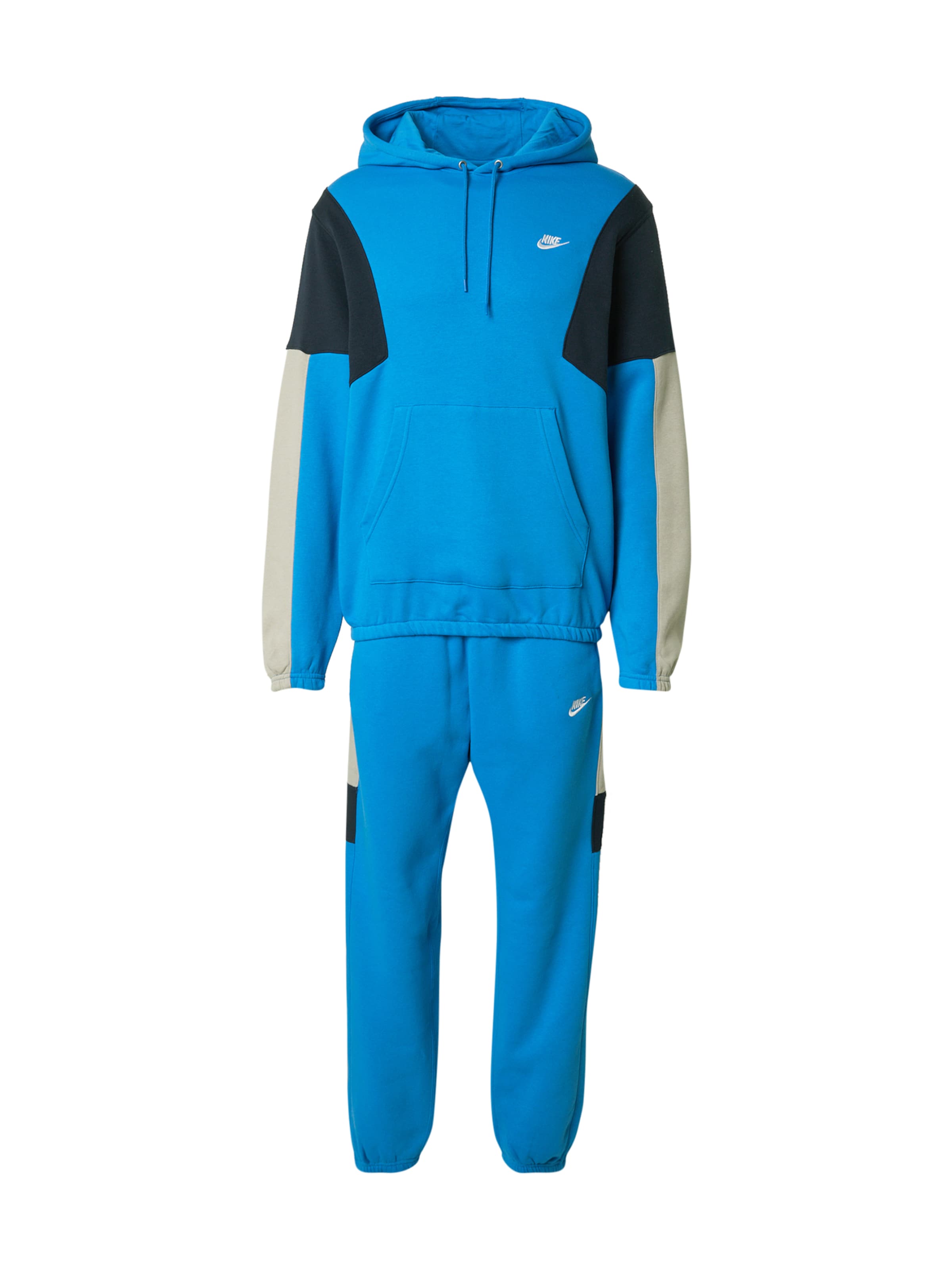 Nike Sportswear Φόρμα τρεξίματος 'CLUB FLEECE' σε μπλε: μπροστά