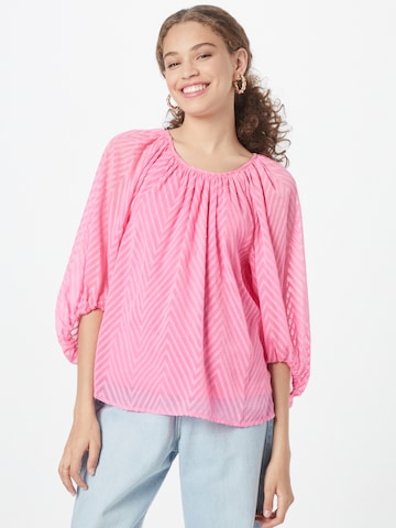 VERO MODA Blouse 'NORA' in Roze: voorkant