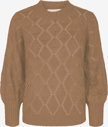 Kaffe Sweater 'Joanna' in Brown: front