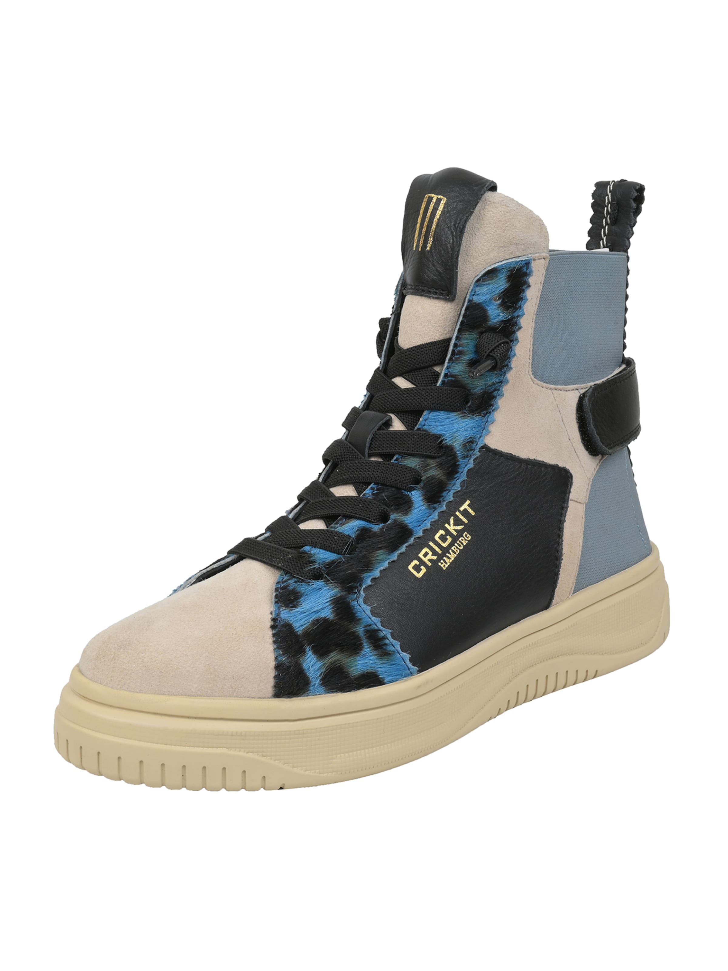 Crickit Sneakers hoog ' SERENA ' in Beige: voorkant