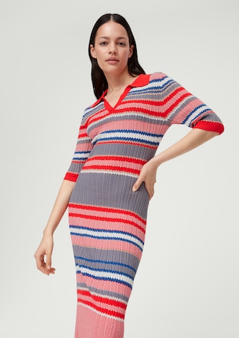 s.Oliver Knitted dress in Blue