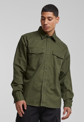 Regular fit Camicia di Brandit in verde