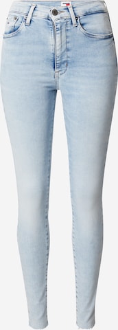Tommy Jeans Skinny Jeansy 'SYLVIA' w kolorze niebieski: przód