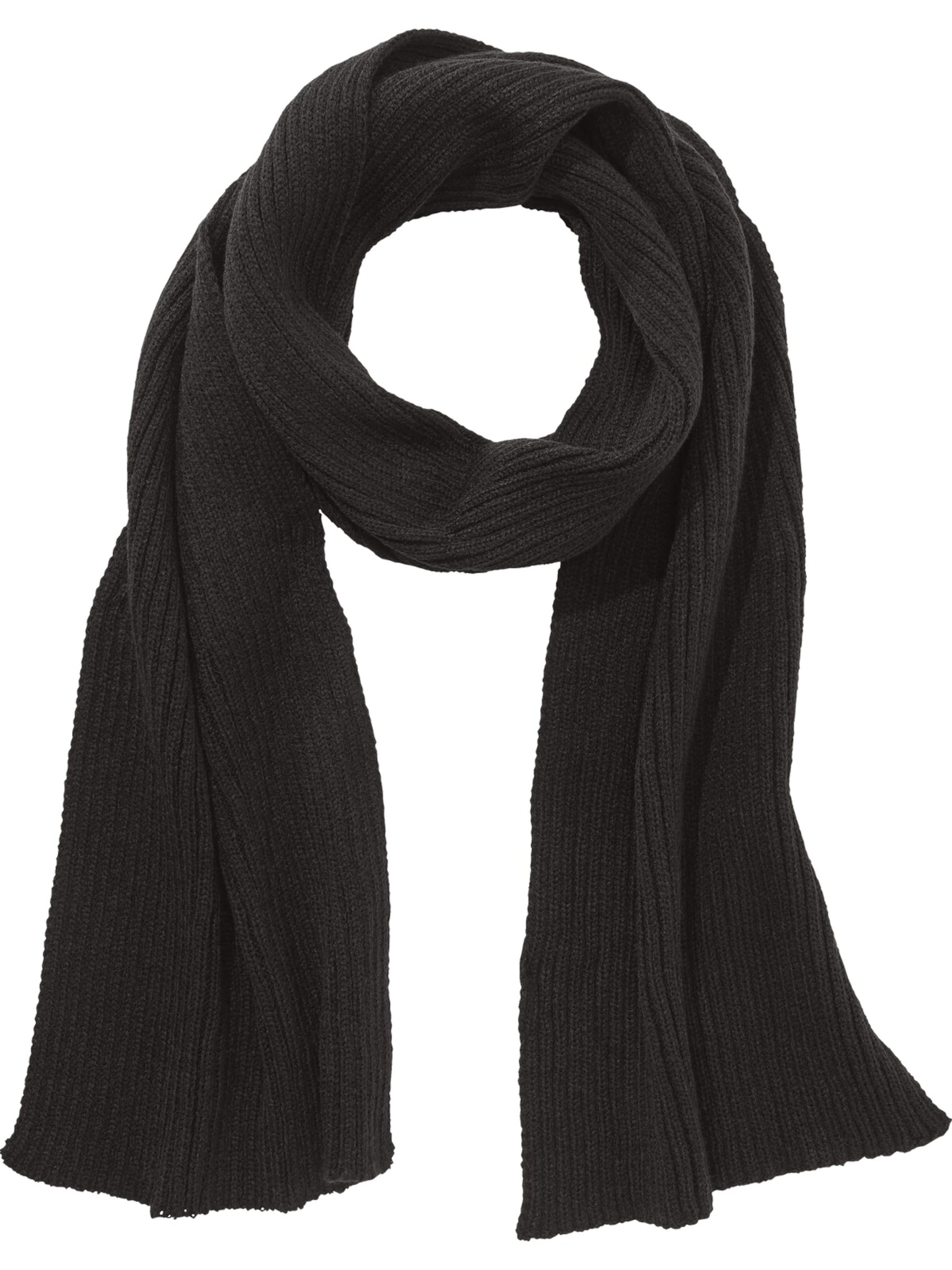 Jan Vanderstorm Scarf 'Bjarne' in Black: front
