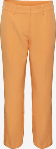 Y.A.S Flared Pantalon 'BLURIS' in Oranje: voorkant