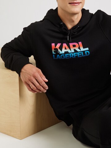 Karl Lagerfeld Μπλούζα φούτερ σε μαύρο