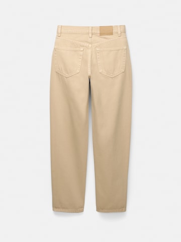 Pull&Bear Regular Jeans in Beige