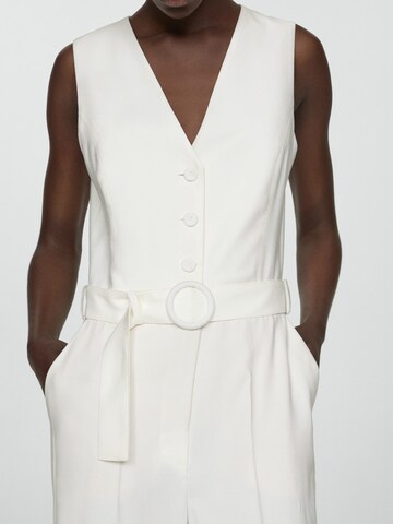 MANGO Jumpsuit 'Yolan2' in White