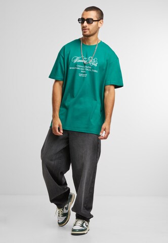 T-Shirt 'Winners Club' Mister Tee en vert