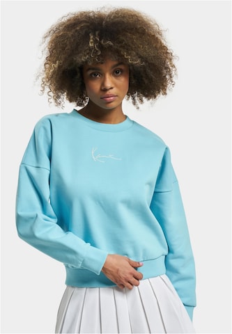 Karl Kani Sweatshirt in Blauw: voorkant