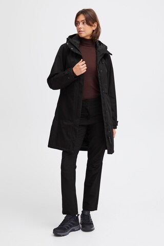 North Bend Parka 'Malika' in Schwarz