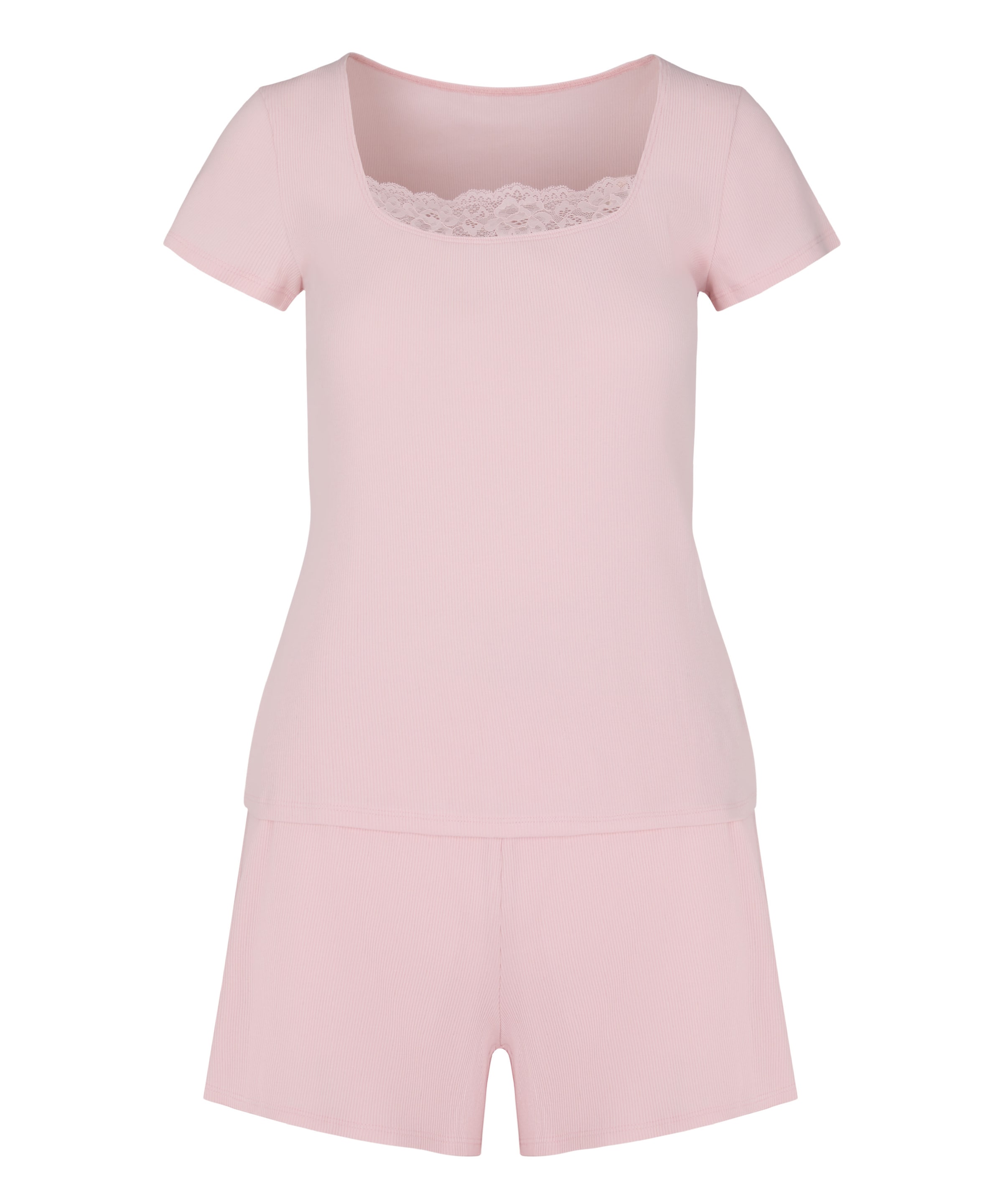 Hunkemöller Shorty in Pink: Vorderseite