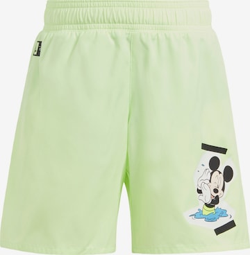 ADIDAS SPORTSWEAR Swim Trunks in Green: front