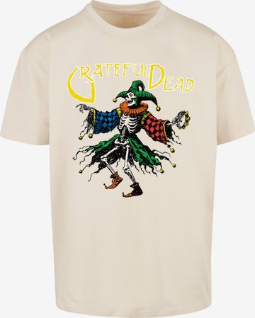 Merchcode Paita 'Grateful Dead Joker' värissä beige: etupuoli