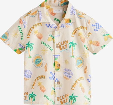 Next Regular Fit Hemd in Beige: Vorderseite