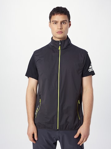 KILLTEC Sportbodywarmer 'Trin' in Zwart: voorkant