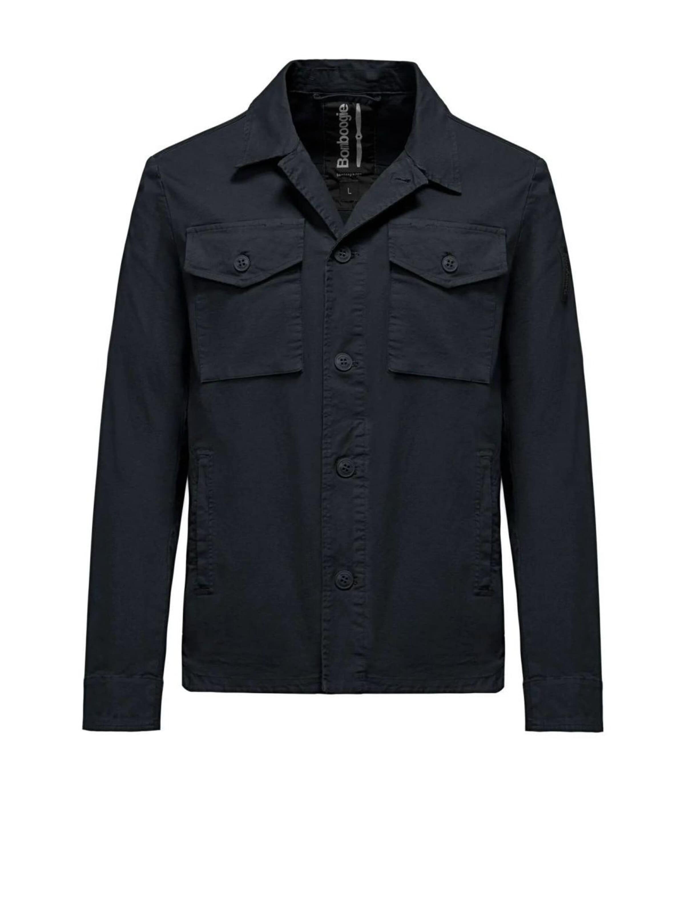 Cappotto di mezza stagione di BOMBOOGIE in blu: frontale