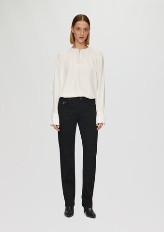 Regular Jean 'Karolin' s.Oliver BLACK LABEL en noir : devant