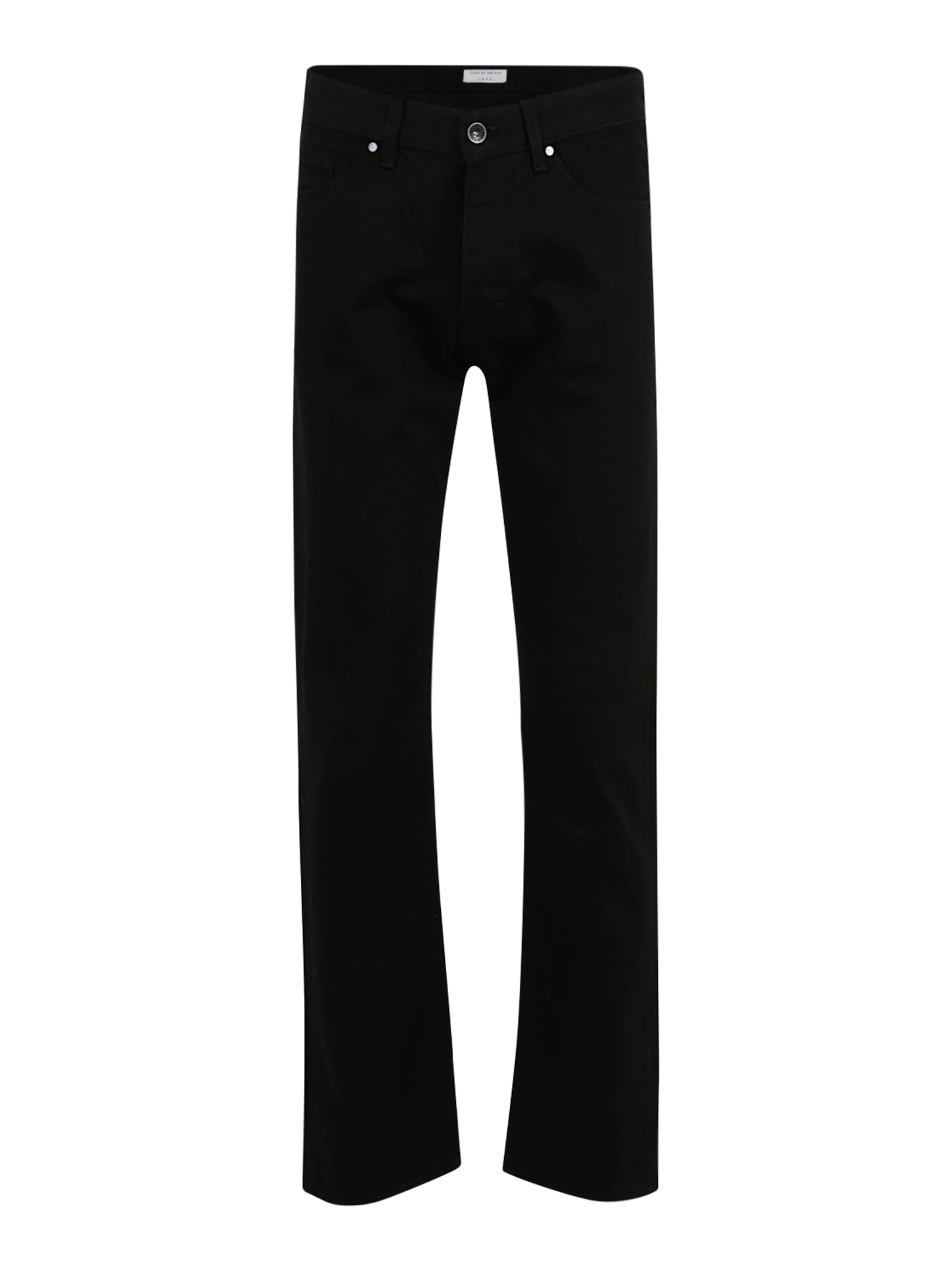 Tiger of Sweden regular Τζιν 'NICO' σε μαύρο: μπροστά