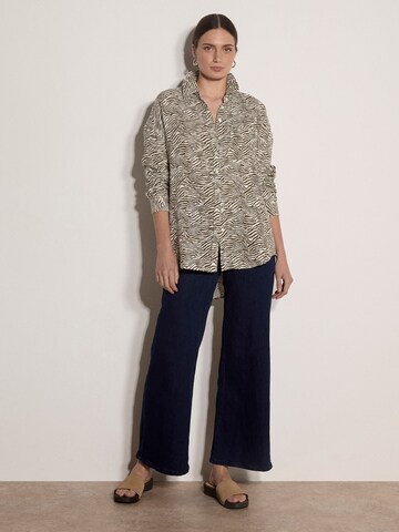 Chemisier ' ' Apricot en marron