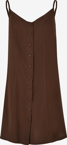 Urban Classics Kleit, värv pruun: eest vaates