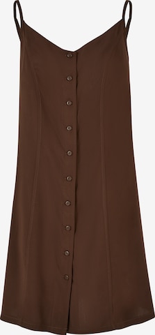 Urban Classics Dress in Brown: front