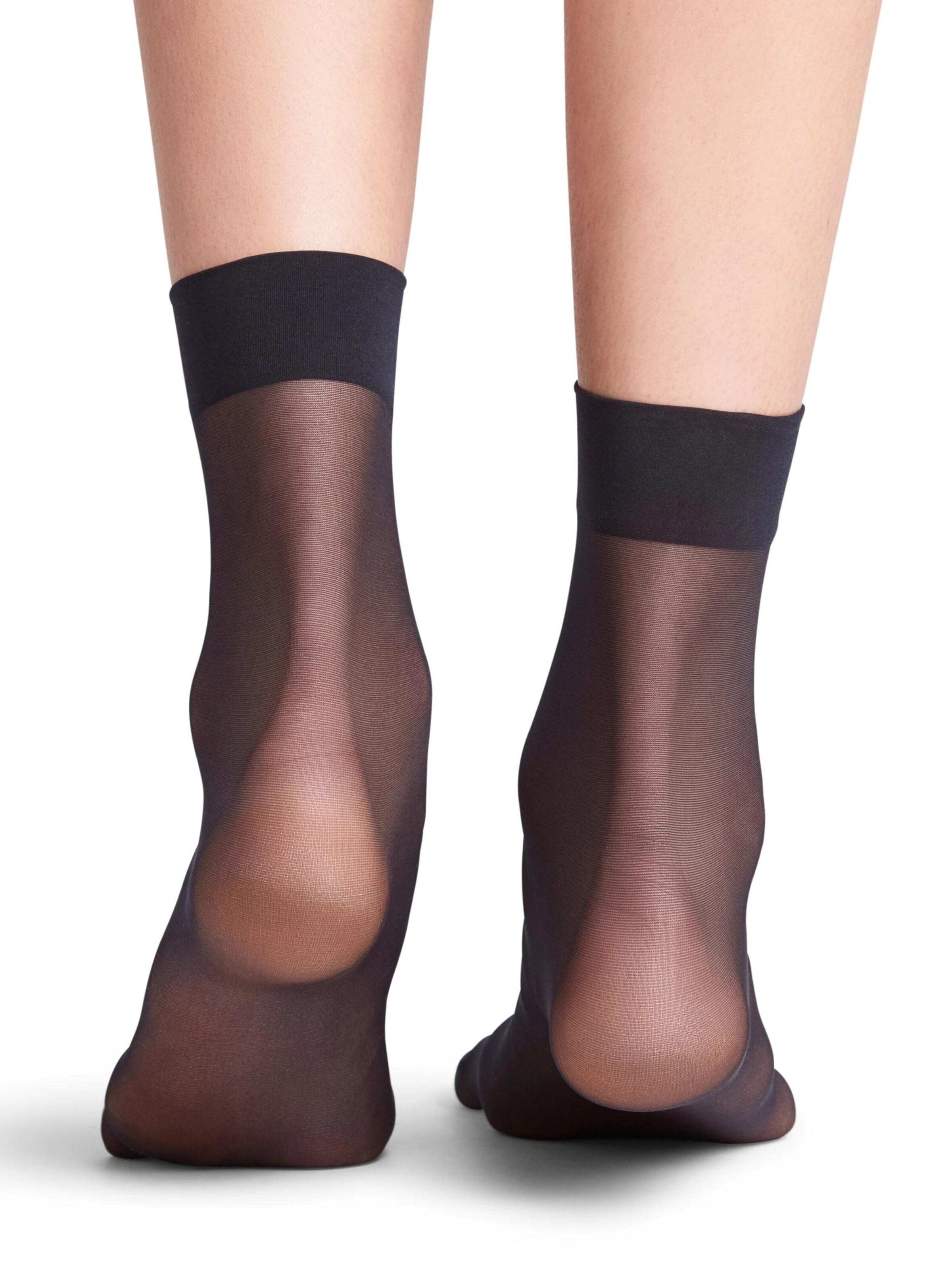 FALKE Socken 'Seidenglatt'‌‌‌ in Blau