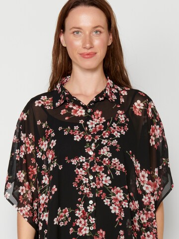 KOROSHI Blouse in Zwart
