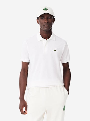 LACOSTE - Camiseta 'L1212-00' en blanco: frente