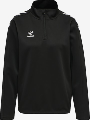 Hummel Athletic Sweatshirt in Black: front