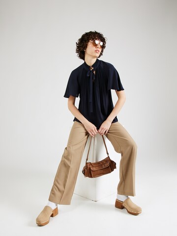 Lauren Ralph Lauren Bluse 'Adar' i blå