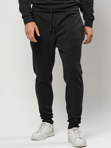 KAPPA Regular Trousers ' Logo Caseri ' in Black