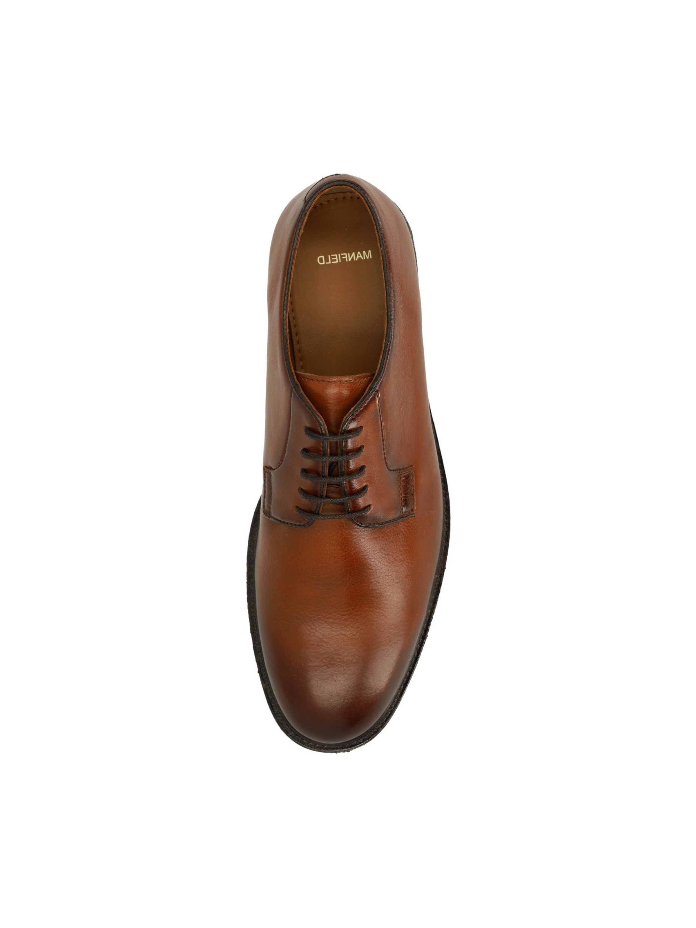 Chaussure à lacets 'Derby' MANFIELD en marron
