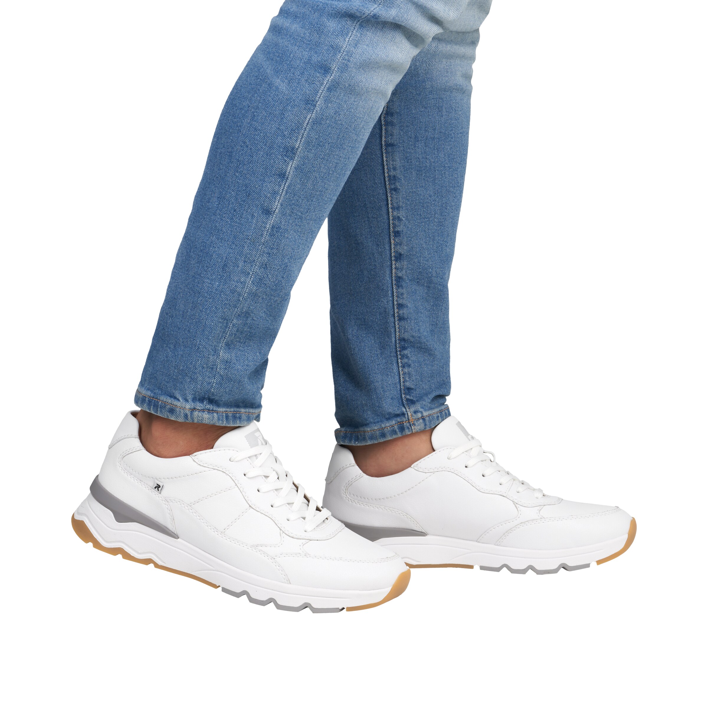 Baskets basses Rieker Sport en blanc