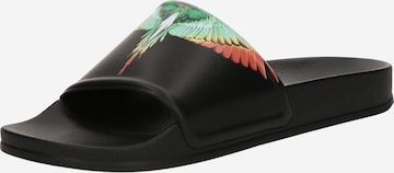 Marcelo Burlon Pantolette 'ICON WINGS' in Schwarz: Vorderseite