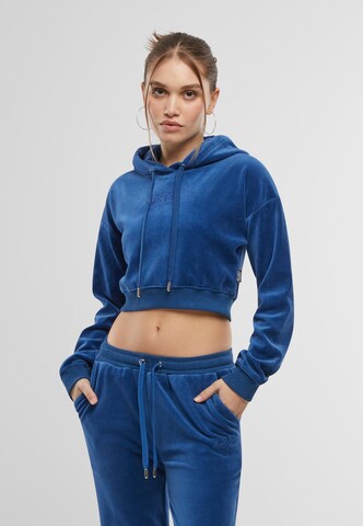 Sweat-shirt 'Michi' Von Dutch Originals en bleu : devant